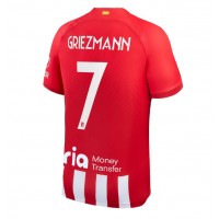 Camisa de Futebol Atletico Madrid Antoine Griezmann #7 Equipamento Principal 2023-24 Manga Curta